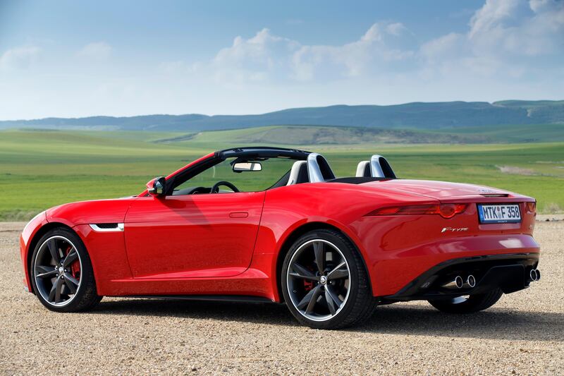 The new F-Type Jaguar (Courtesy Jaguar)