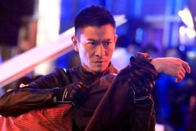 Andy Lau in a scene from the Chinese film Switch. Courtesy China Film Group