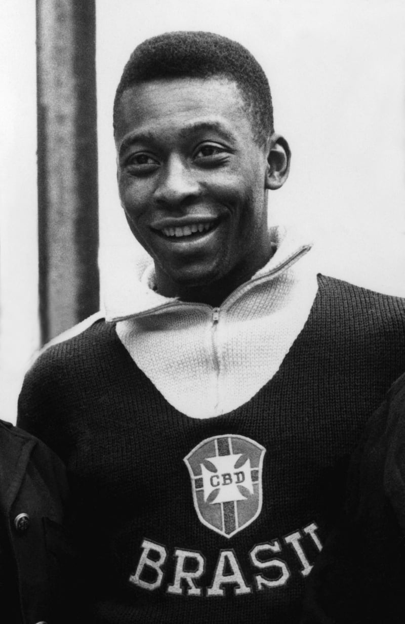 In June 1962, in Vina del Mar, a few days before a World Cup quarter-final against England. Pele did not participate in that match and was out for the remainder of the competition after pulling a muscle during the first-round match against Czechoslovakia. AFP