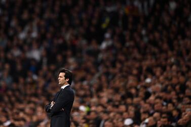 Santiago Solari saw his Real Madrid side lose to Barcelona in the Copa del Rey semi-finals on Wednesday, and now must decide how to tackle the same opponents on Saturday at the Bernabeu in La Liga. AFP