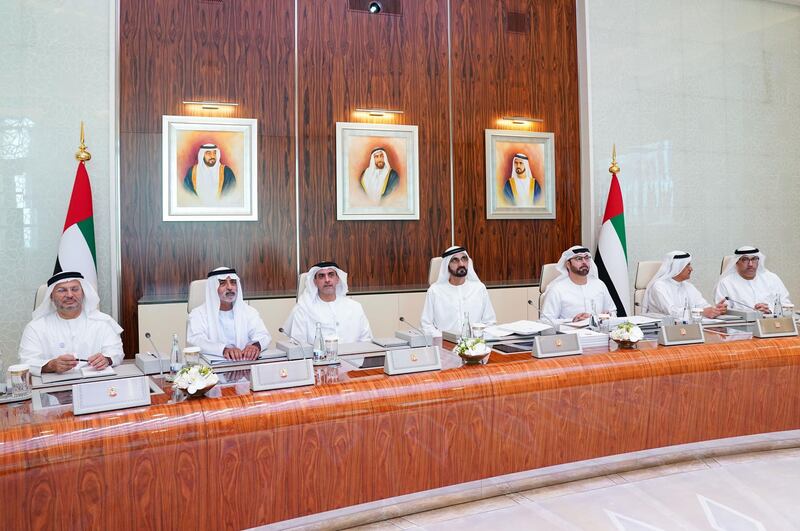 ABU DHABI, 21st October, 2018 (WAM) -- The UAE Cabinet, chaired by His Highness Sheikh Mohammed bin Rashid Al Maktoum, the Vice President, Prime Minister and Ruler of Dubai, approved the National Policy for Senior Emiratis to reflect the directions of President His Highness Sheikh Khalifa bin Zayed Al Nahyan, to cater for all segments of the UAE society and ensure senior citizens' wellbeing as part of UAE Vision 2021 and UAE Centennial Strategy 2071. Wam