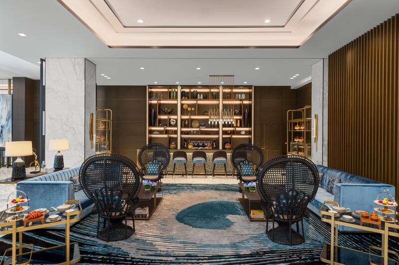 Peacock Alley is inspired by the original meeting spot in Waldorf Astoria New York.