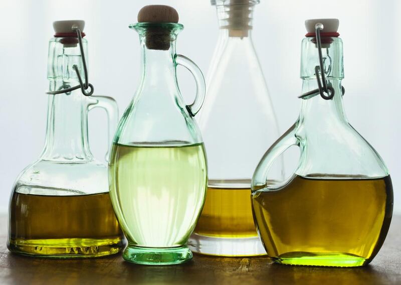 The ratio of saturated, monosaturated and polyunsaturated fats that make up each type of cooking oil determines the effect on our well-being, as well as its suitability for specific cooking techniques. Getty Images      