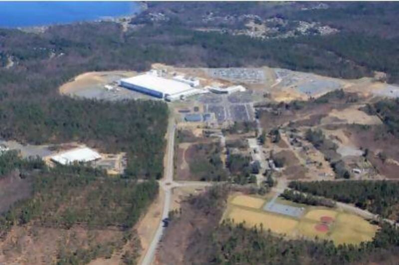 An aerial view of the microchip manufacturer GlobalFoundries' New York fabrication plant. The company is owned by Abu Dhabi's Atic. Photo courtesy GlobalFoundries