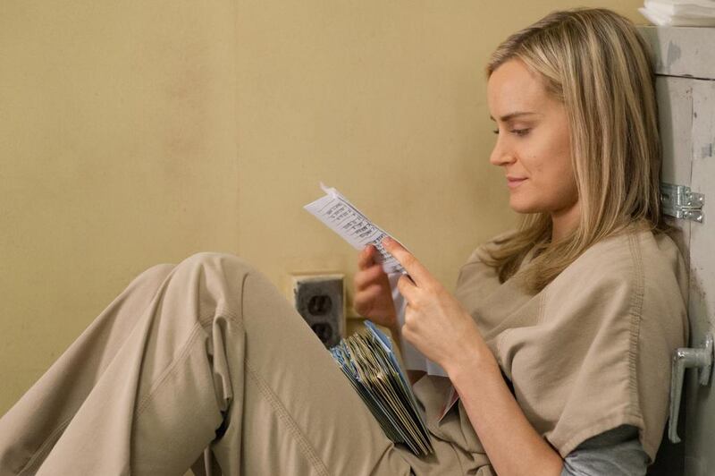 Taylor Schilling in Netflix’s Orange is the New Black, Season 2. JoJo Whilden for Netflix