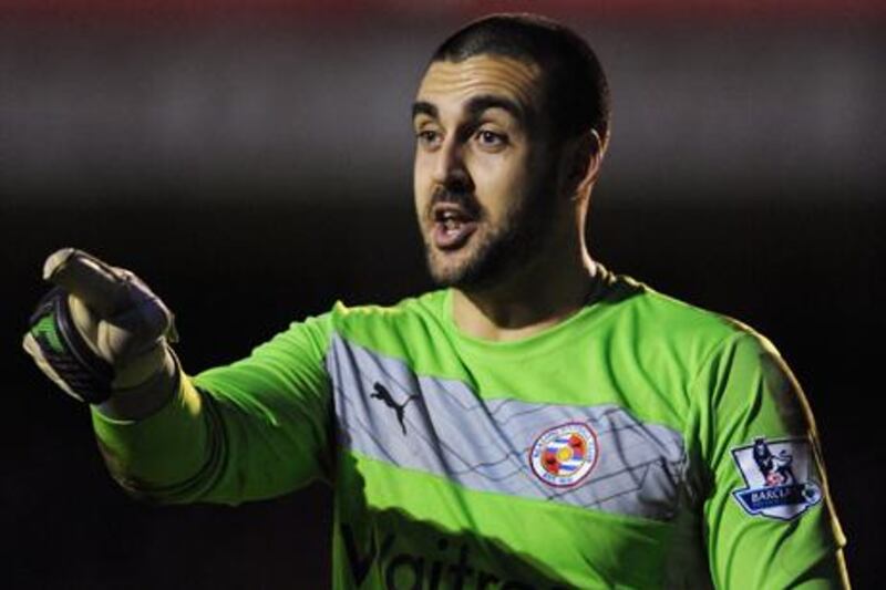 Reading and Australia goalkeeper Adam Federici.