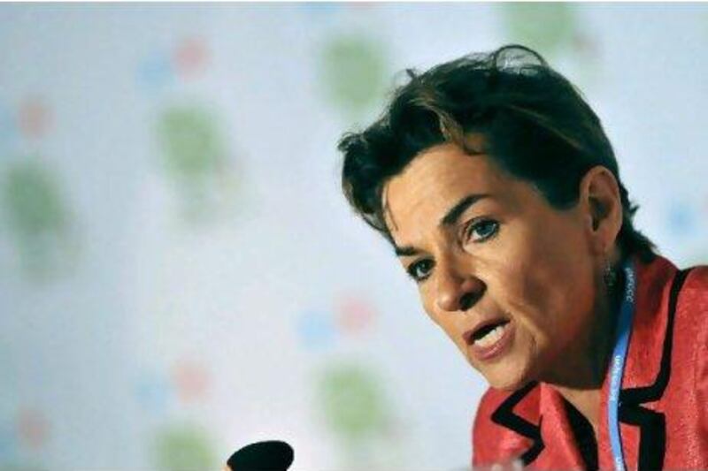 "This is the first time we have a very clear political choice," says Christiana Figueres, the executive secretary of the United Nations Framework Convention on Climate Change in Cancun, Mexico.