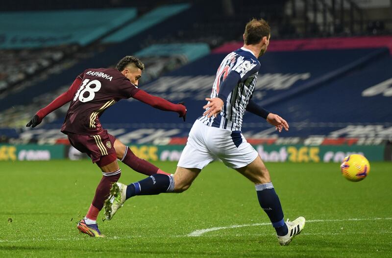 Raphinha 7 – Tried to get in on the goalscoring action before the break but his effort was pushed around the post by Johnstone. There was little Johnstone could do to stop him from scoring in the second half, though, Raphinha cutting inside Ivanovic and unleashing an unstoppable effort into the top corner. Getty Images