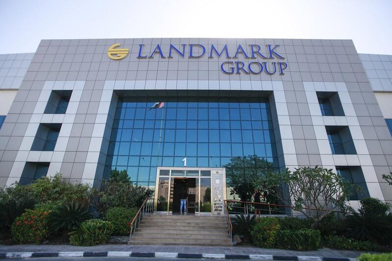 The Landmark Group office in Dubai. Sarah Dea / The National

