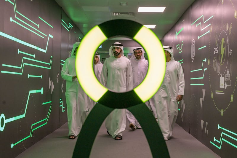Sheikh Hamdan bin Mohammed opened the green data centre of Data Hub Integrated Solutions (Moro Hub). 