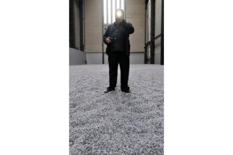 The Chinese artist Ai Weiwei's Sunflower Seeds at the Tate Modern has been deemed a health risk to visitors.