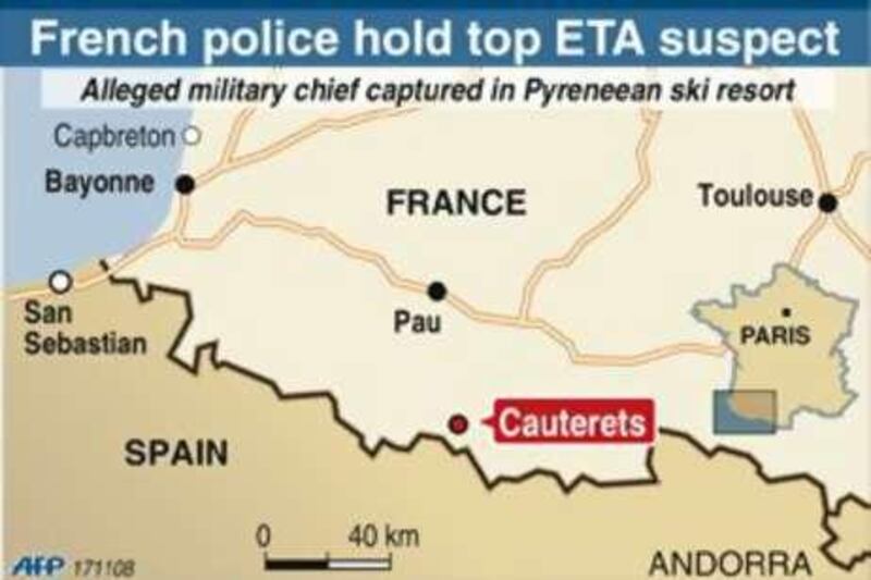 Police arrested Txeroki in the town of Cauterets following a joint investigation by French and Spanish police.