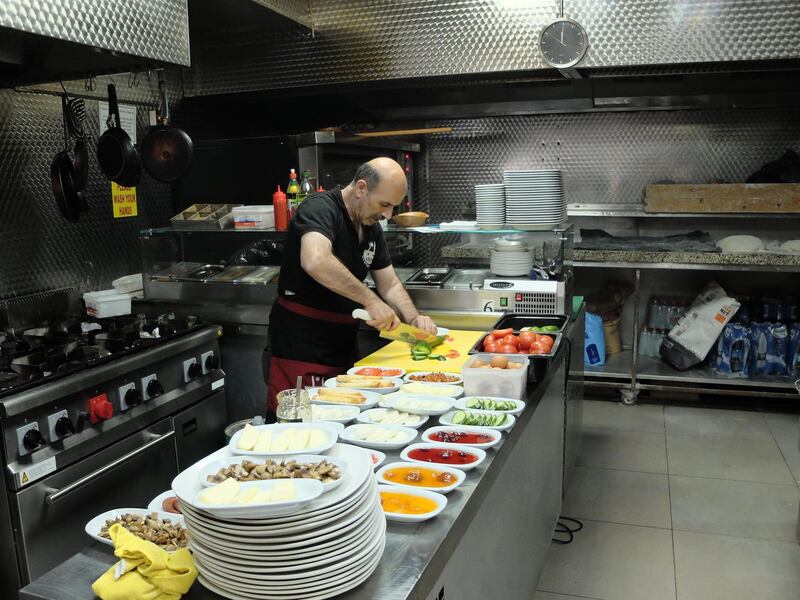 Devran Restaurant - kitchen.