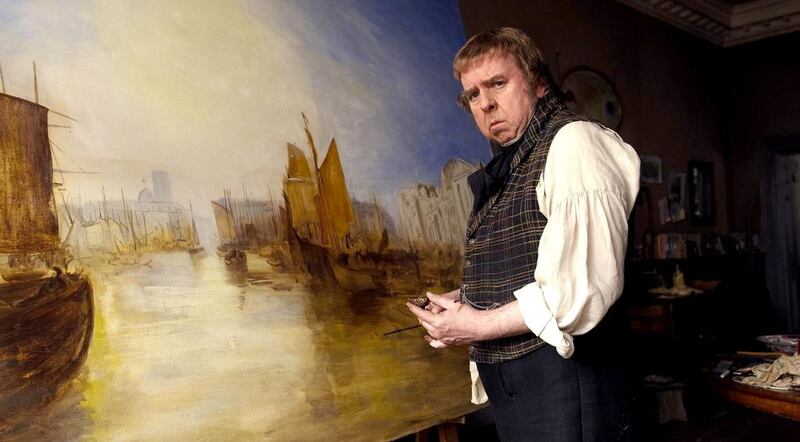Timothy Spall in a scene from Mr Turner. Courtesy Cannes Film Festival