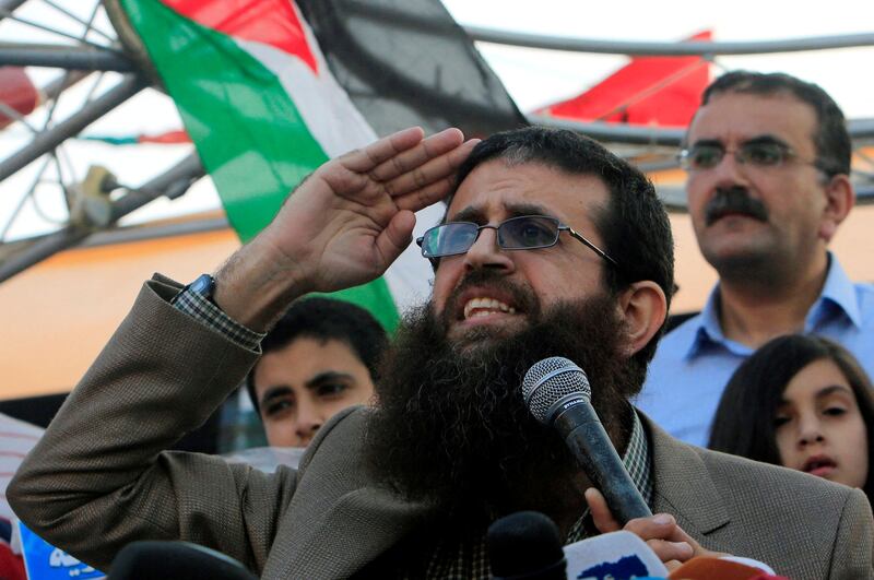 Khader Adnan began his hunger strike shortly after he was arrested on February 5. Reuters.