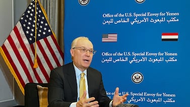 Tim Lenderking, the US special envoy for Yemen. Reuters