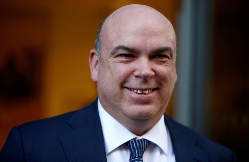 FILE PHOTO: British entrepreneur Mike Lynch leaves the High Court in London, Britain March 25, 2019. REUTERS/Henry Nicholls/File Photo