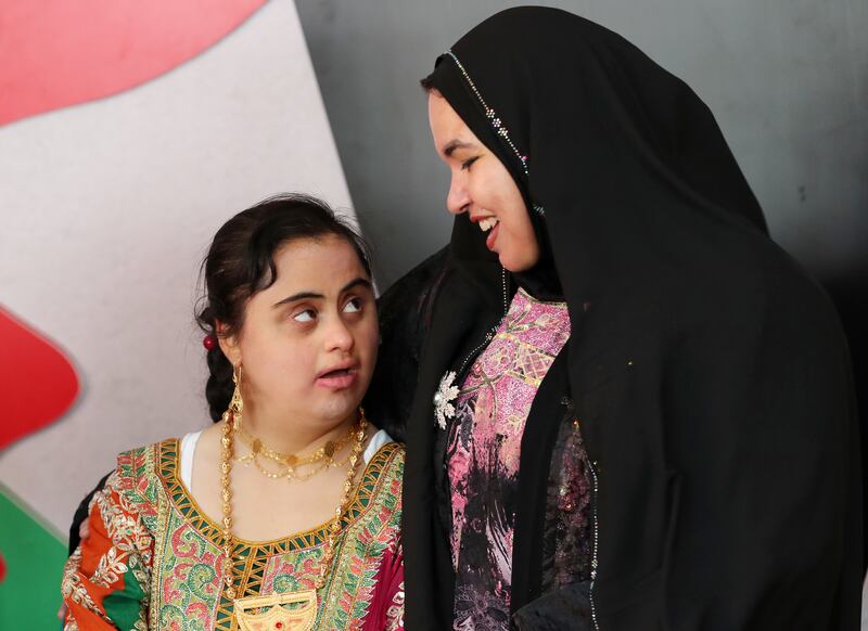 A number of Emirati women of determination were celebrated on Emirati Women's Day