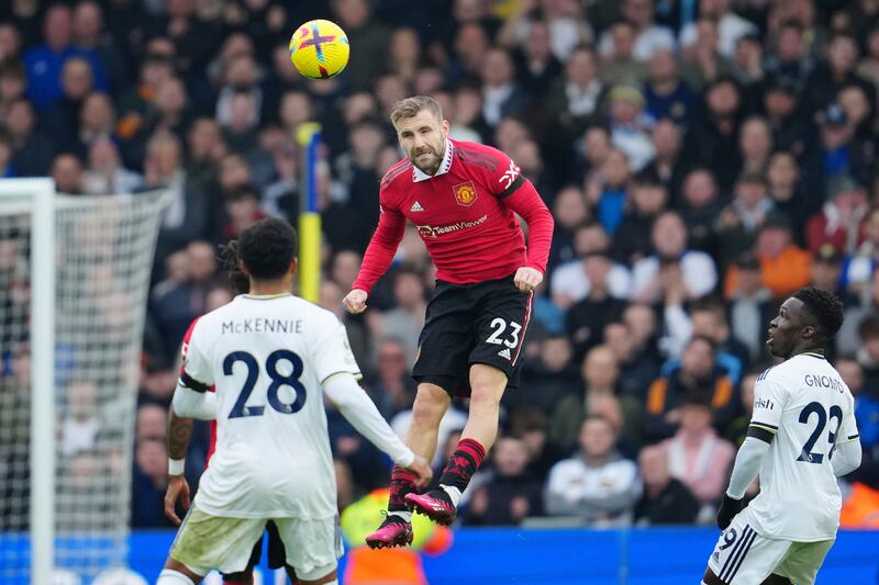 Luke Shaw, 7 - Chosen at the centre of defence ahead of established central defenders and did well. Ball went through his legs from a 50th minute Leeds effort. Fine cross to set up Rashford for his goal though.

AP