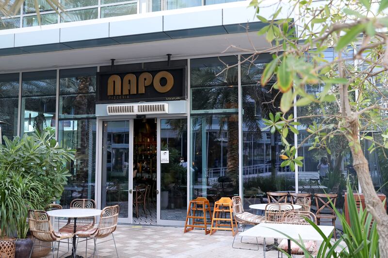 Napo serves great Italian cuisine. Khushnum Bhandari / The National