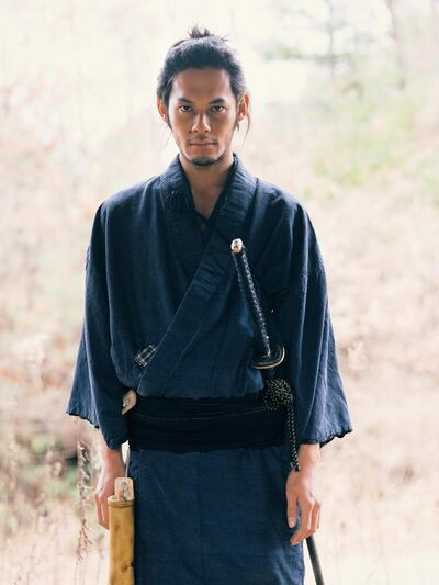 Portrait of a Samurai warrior. Getty Images