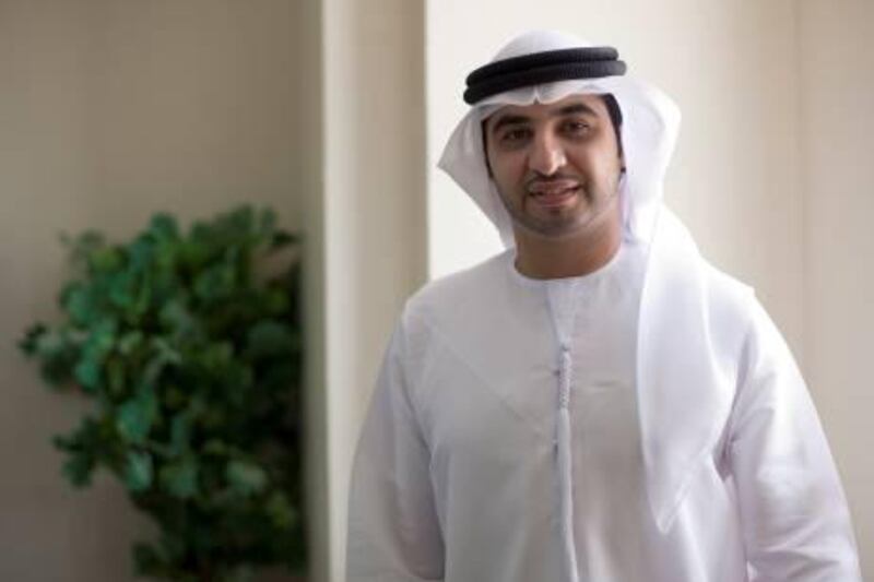September 11, 2011 - FNC candidate Ahmed bin Khatem poses for a photo in Fujairah, UAE. Pawel Dwulit / The National

 *** Local Caption ***  Pd0918FNC08.jpg