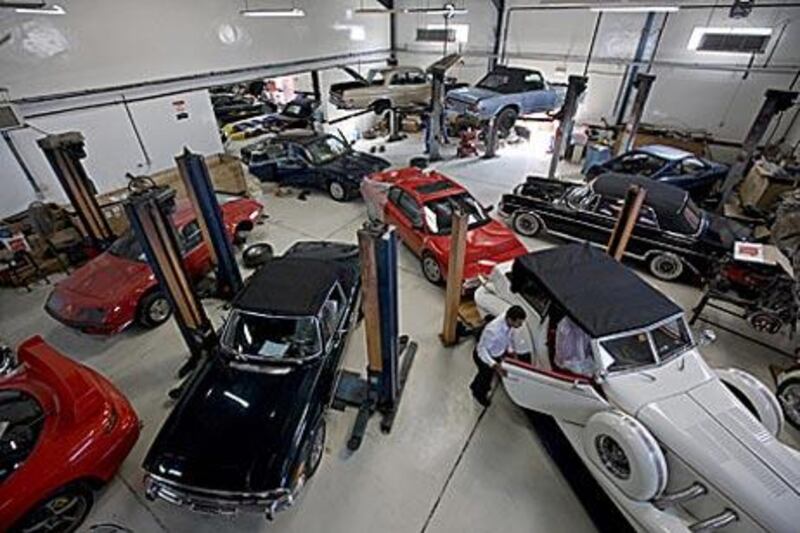 With a plethora of motoring oddities filling its six warehouses, Max Garage in Dubai is a state-of-the-art workshop that boasts latest equipment and expertise in restoring classic cars.