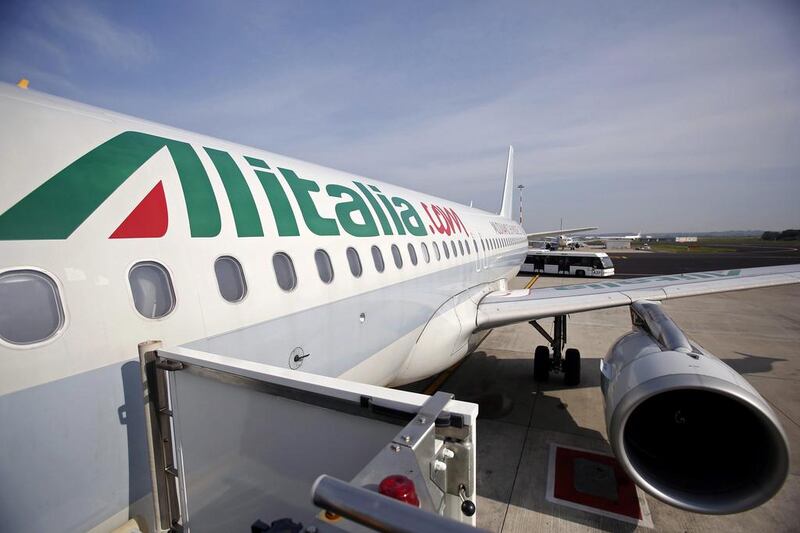 Etihad has 'subscribed and paid' for the capital increase of €387.5 million to acquire the stake in Alitalia. Alessia Pierdomenico / Bloomberg