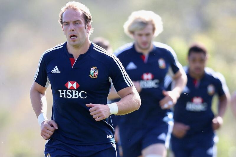 Alun Wyn Jones will lead Wales against Italy on Saturday. David Rogers / Getty Images