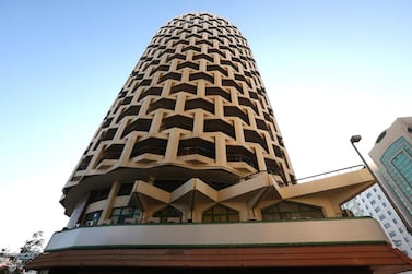 Experts consider the Al Ibrahimi Building on Electra Street a rare and world-class example of a building of its kind, yet the architect is unknown. Fatima Al Marzooqi / The National