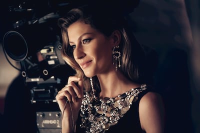 Chanel No 5 ad with Gisele Bundchen  photographed by  Baz Luhrmann

Courtesy Chanel 