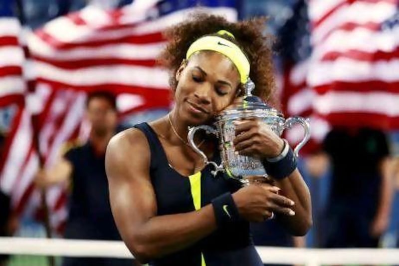 Serena Williams seems to appreciate winning titles since coming back from injury.