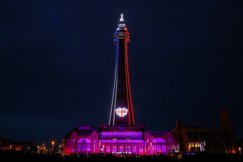 The Blackpool Tower. Reuters