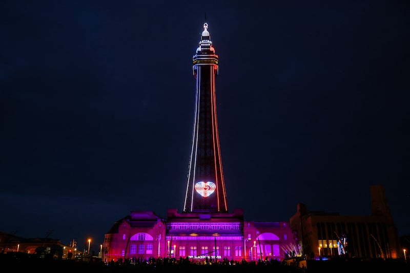The Blackpool Tower. Reuters