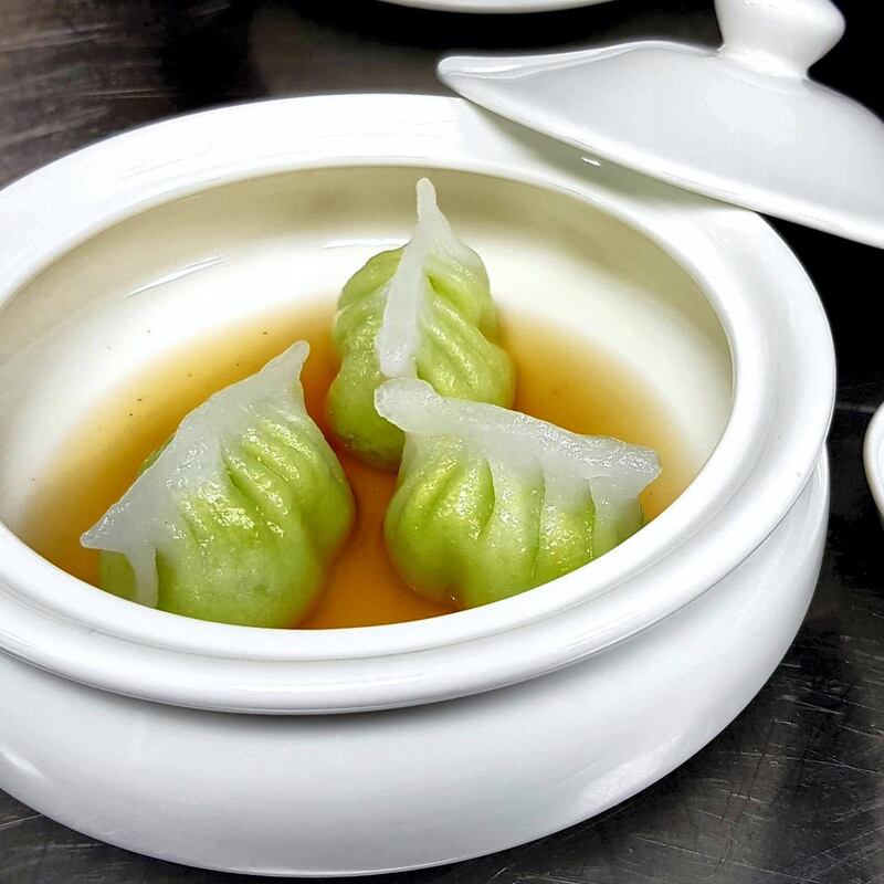 <p>Edamame and truffle dim-sum at Nara Pan Asian, JLT: The restaurant is celebrating&nbsp;World Vegetarian Day by offering tables of two or more a complimentary assorted basket of crystal veg, savory sweet potato and edamame &amp; truffle dim-sum</p>
