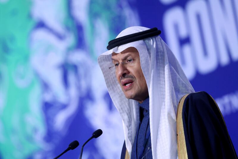 Saudi Energy Minister, Prince Abdulaziz bin Salman, said the Opec+ alliance of oil producers has helped bring stability to oil markets. Reuters.