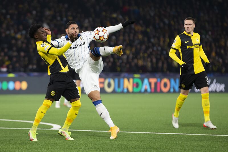 CB Jose-Luis Palomino (Atalanta) - No centre-back looks back on a night where three goals were conceded fully satisfied, but Palomino was heroic at both ends of the see-saw 3-3 at Young Boys. He scored a spectacular volley from distance; he made a crucial late block to preserve Atalanta’s point. EPA