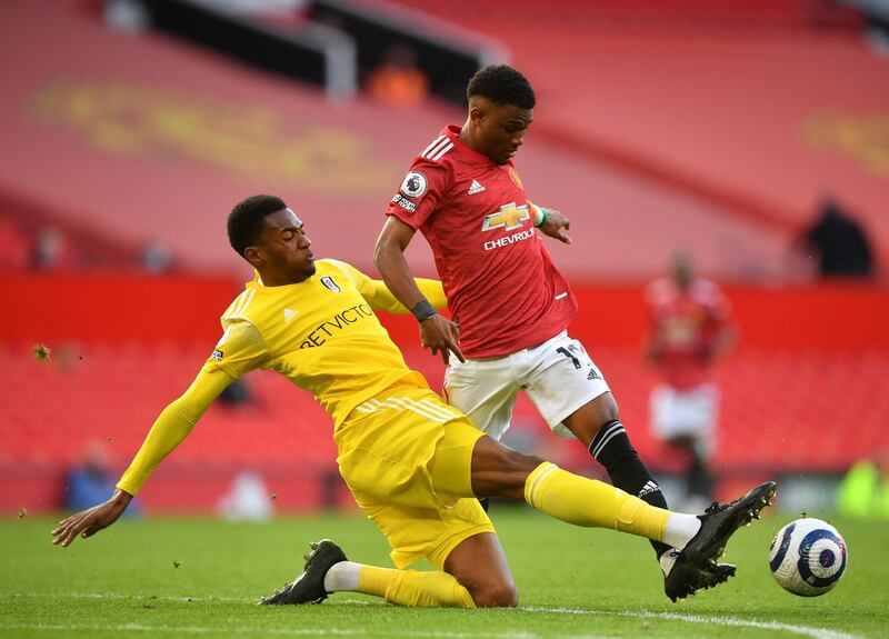 Tosin Adarabioyo - 7: Left Cavani free to challenge Fernandes that led to Uruguayan’s moment of magic for first goal. Varied from commanding to cumbersome at the back. Left on backside by lovely piece of Fernandes skill with 10 minutes left. AP