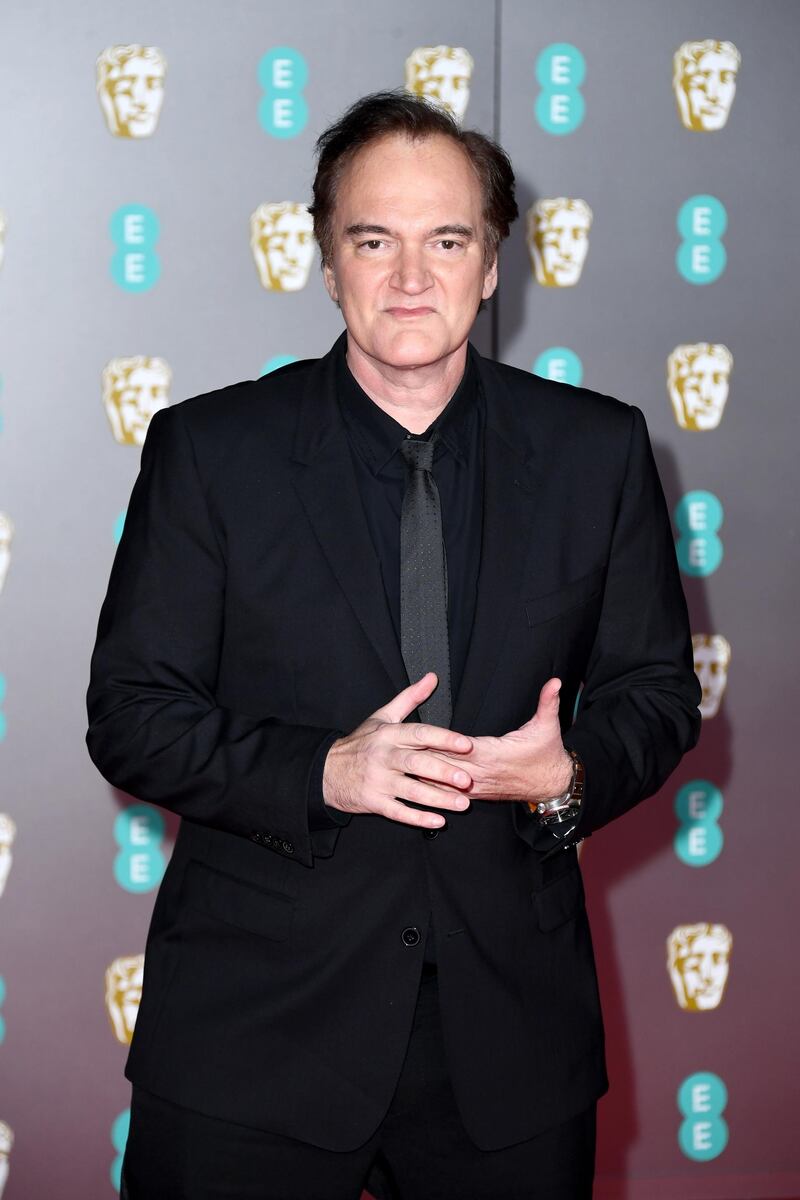 LONDON, ENGLAND - FEBRUARY 02: Quentin Tarantino attends the EE British Academy Film Awards 2020 at Royal Albert Hall on February 02, 2020 in London, England. (Photo by Gareth Cattermole/Getty Images)