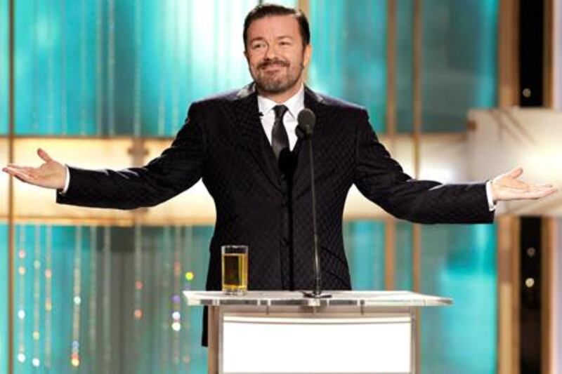 Ricky Gervais hosted this year’s Golden Globe Awards and many stars were not impressed with his brand of ‘comedy’.