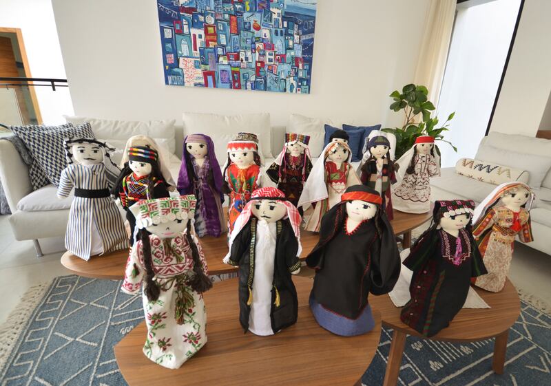 A passion for fashion and dolls inspired the project, that aims to help preserve and promote Arab heritage.