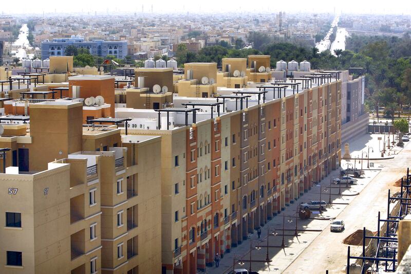 Saudi Arabia's National Transformation Plan includes boosting the country’s undersupplied housing market. Fahad Shadeed / Reuters