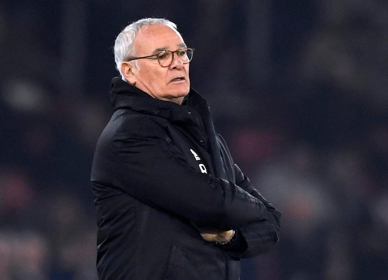 Soccer Football - Premier League - Southampton v Fulham - St Mary's Stadium, Southampton, Britain - February 27, 2019  Fulham manager Claudio Ranieri looks dejected   Action Images via Reuters/Tony O'Brien  EDITORIAL USE ONLY. No use with unauthorized audio, video, data, fixture lists, club/league logos or "live" services. Online in-match use limited to 75 images, no video emulation. No use in betting, games or single club/league/player publications.  Please contact your account representative for further details.