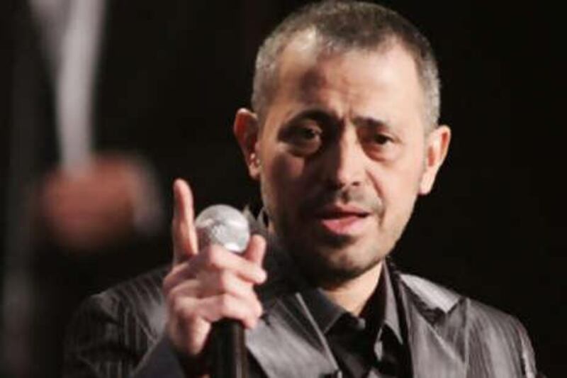 The legendary Syrian-Lebanese singer George Wassouf.