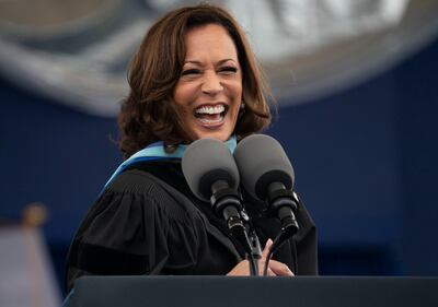 Vice President Kamala Harris recently cooled her long-time 'Wordle' winning streak. AP