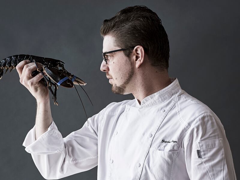 Chef Gregoire Berger is collaborating with Andoni Luis Aduriz to create his fourth four hands dinner of this year at Ossiano. Photo: Ossiano