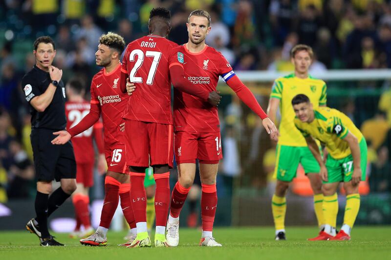 SUB: Jordan Henderson - 5. Given three minutes of action when Jones was substituted. He was as eager as ever. Getty Images