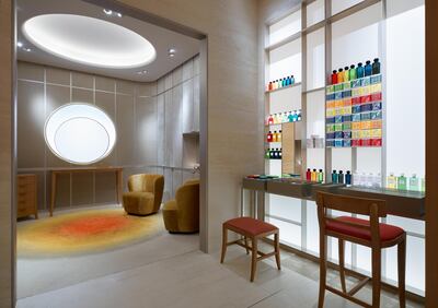 New Hermes perfume store, Mall of the Emirates