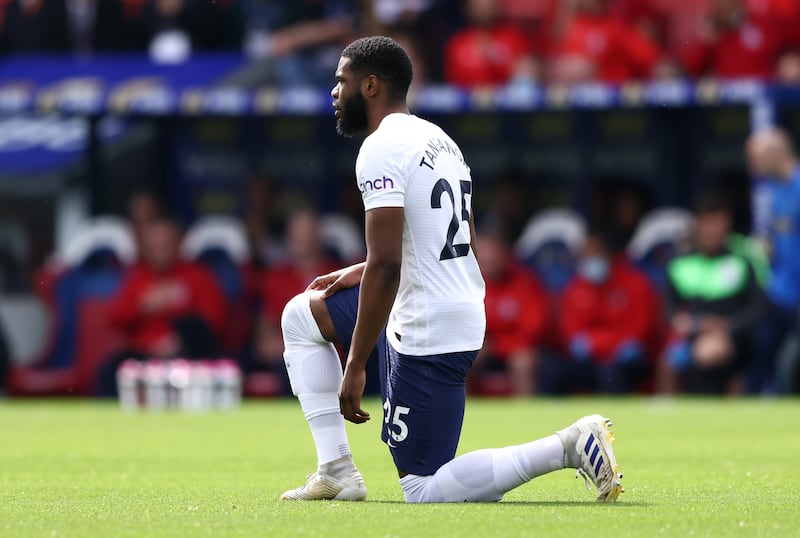 Japhet Tanganga - 5: Tried to offer Spurs an outlet down right in disastrous first half for Nuno’s men. Taken off at break but could have any of outfield players to be fair. Getty