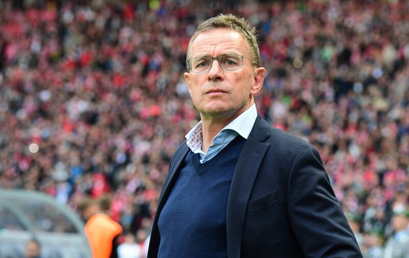 Ralf Rangnick has taken over as interim manager of Manchester United. EPA